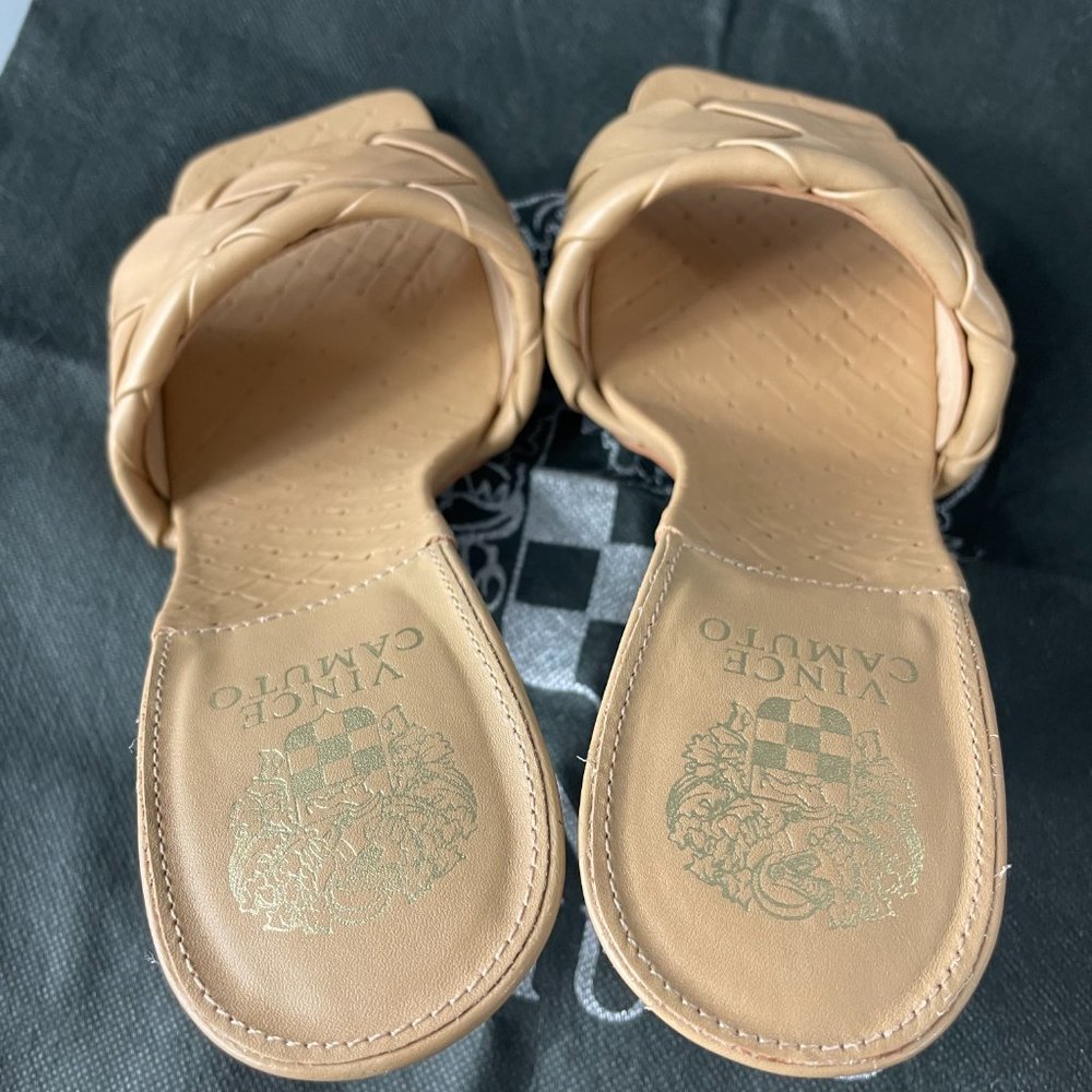 New Vince Camuto Semtera Block Heel Slide Sandal,… - image 8